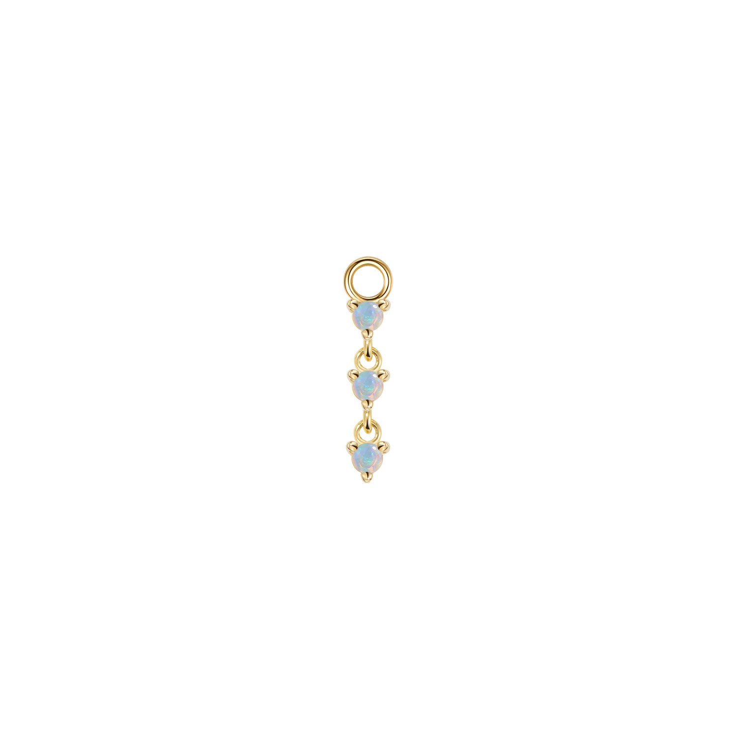 Penelope Prong Charm - Cabochon Gemstone