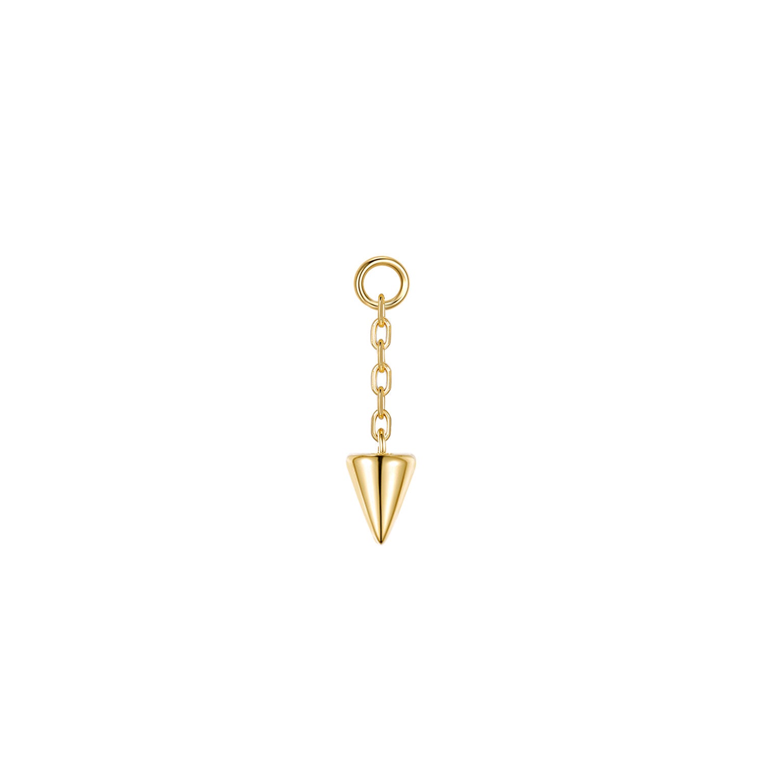 Gold Spike Charms