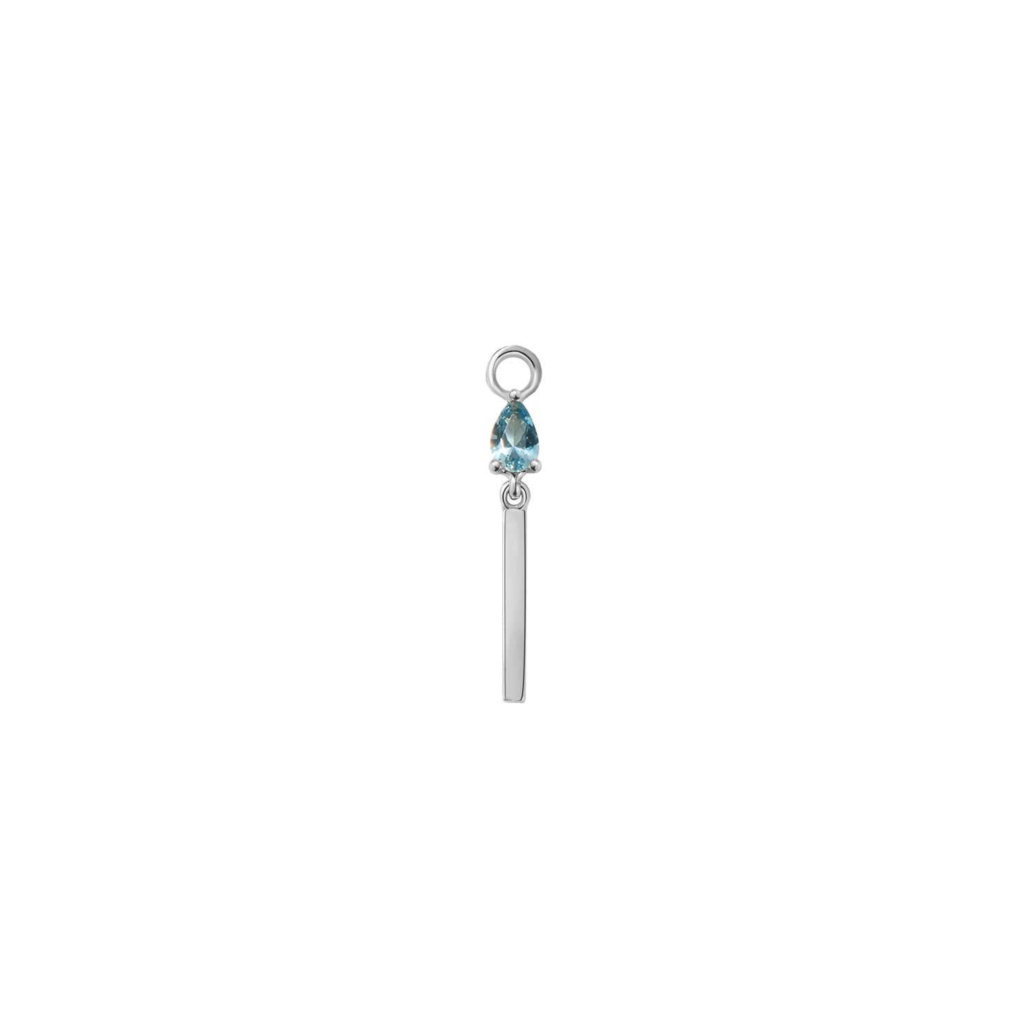 Jordana Charm - Colored Gemstone