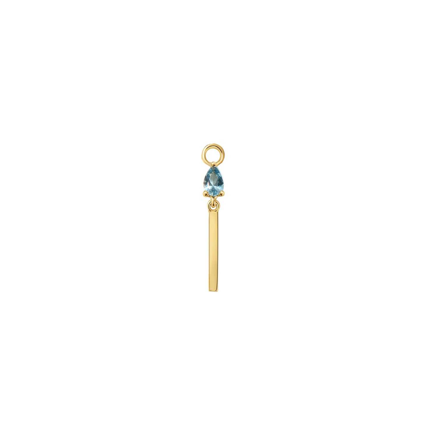 Jordana Charm - Colored Gemstone