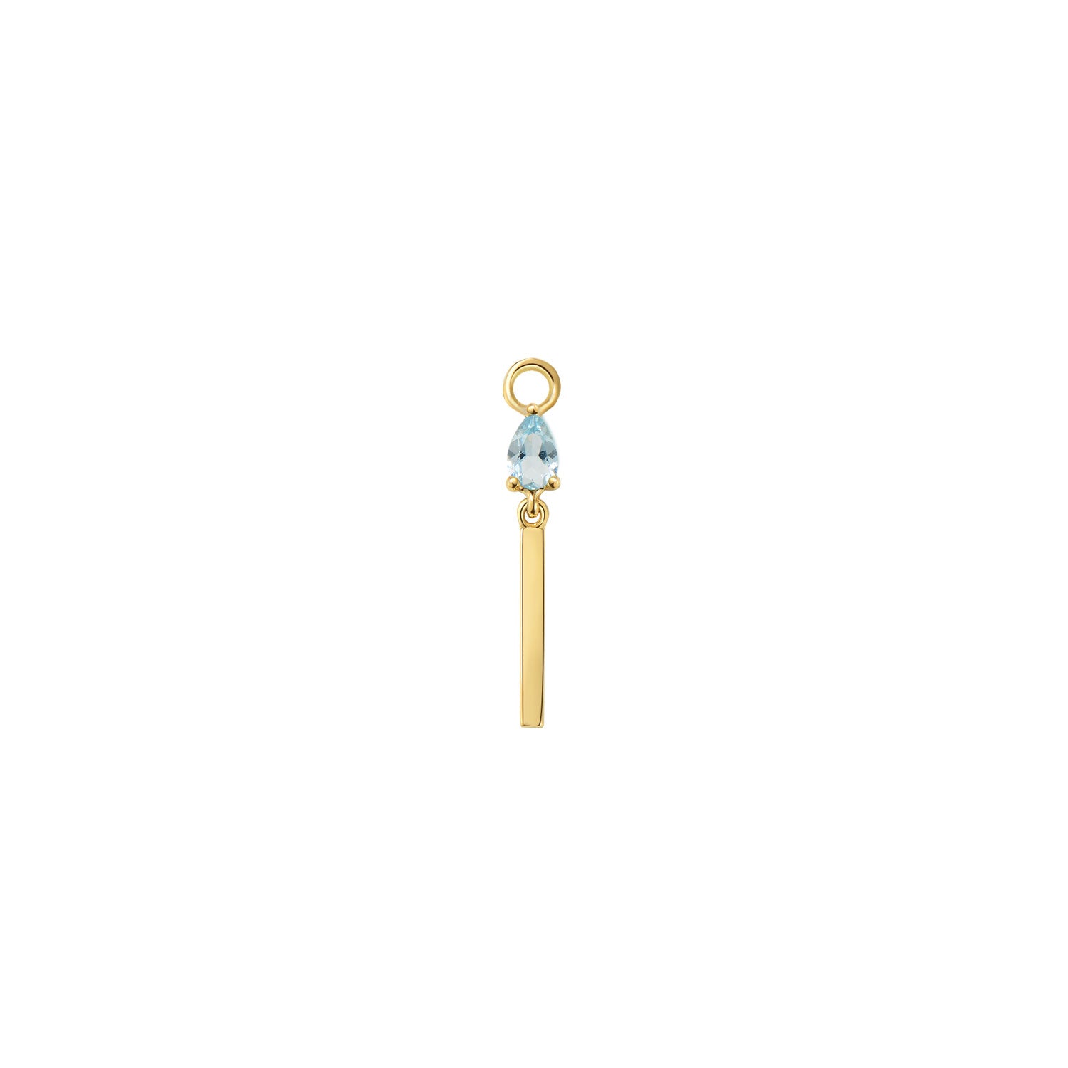 Jordana Charm - Colored Gemstone