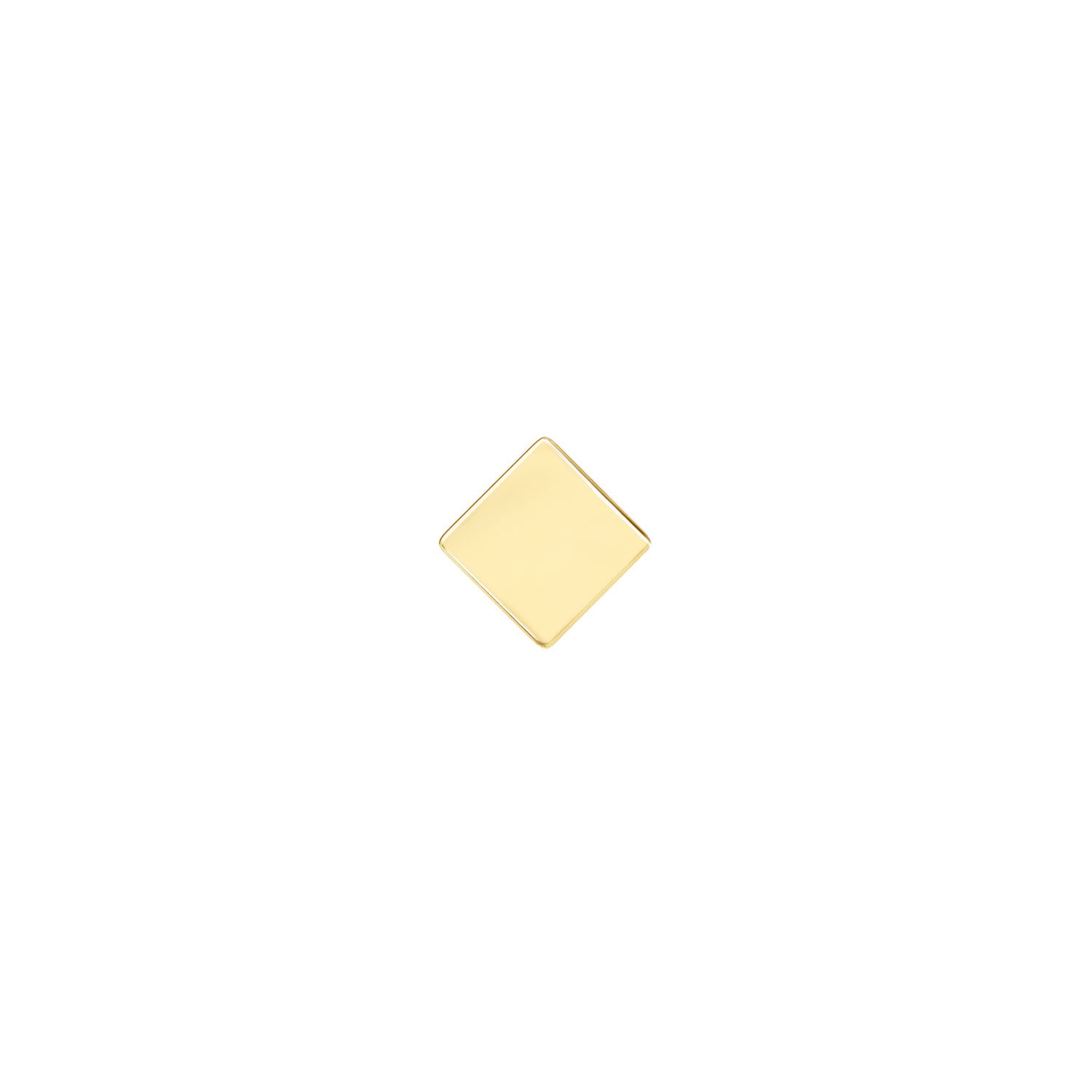 Solid Gold Square - Flat