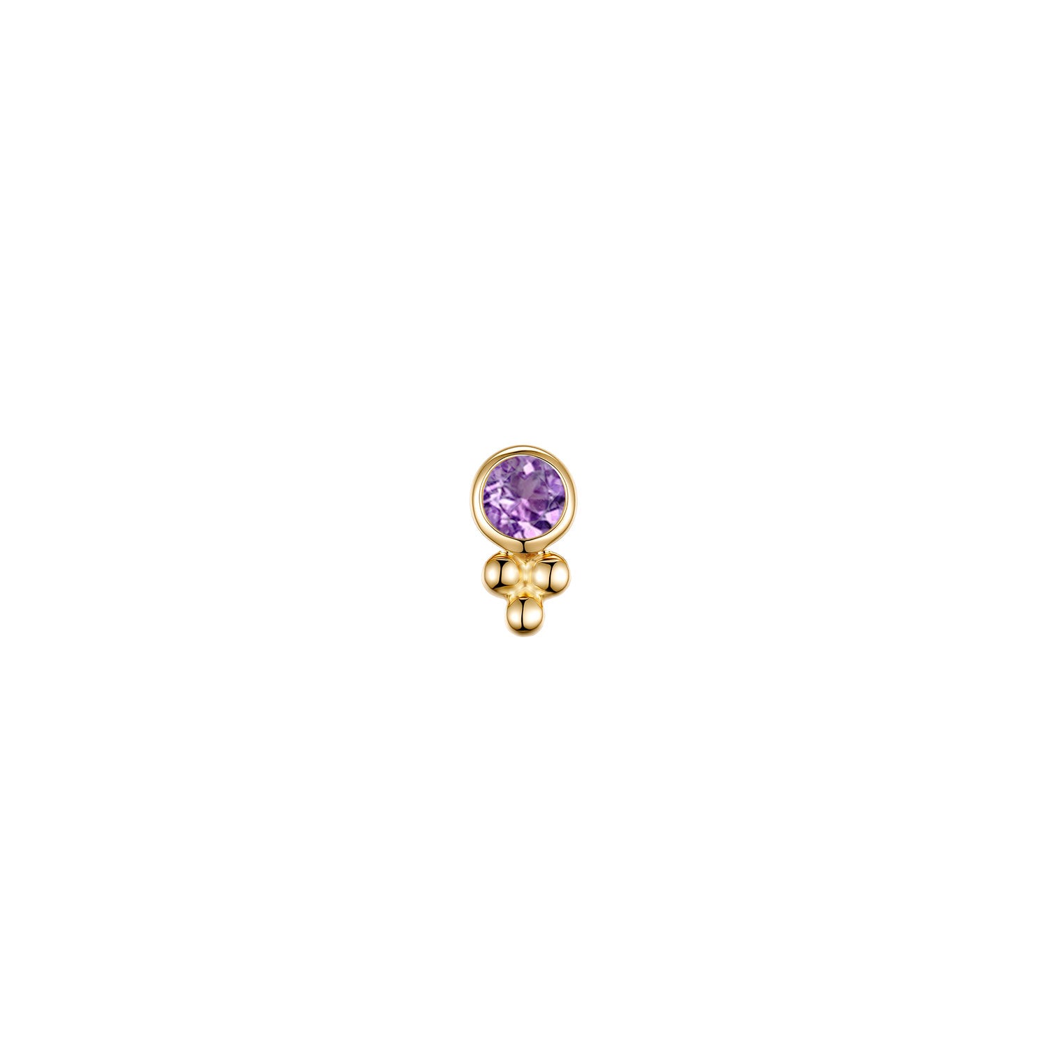Lex - Round Faceted Gemstone