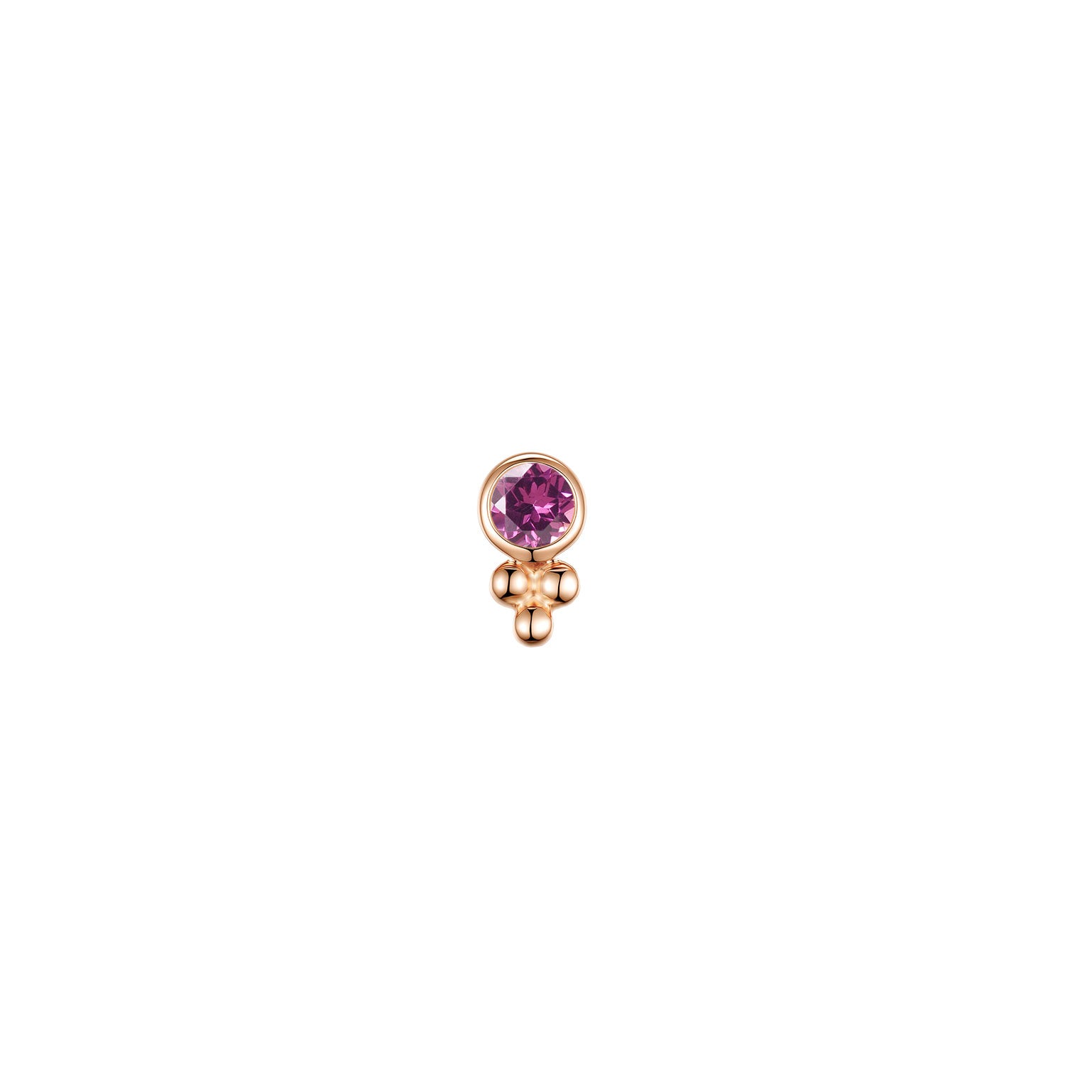 Lex - Round Faceted Gemstone