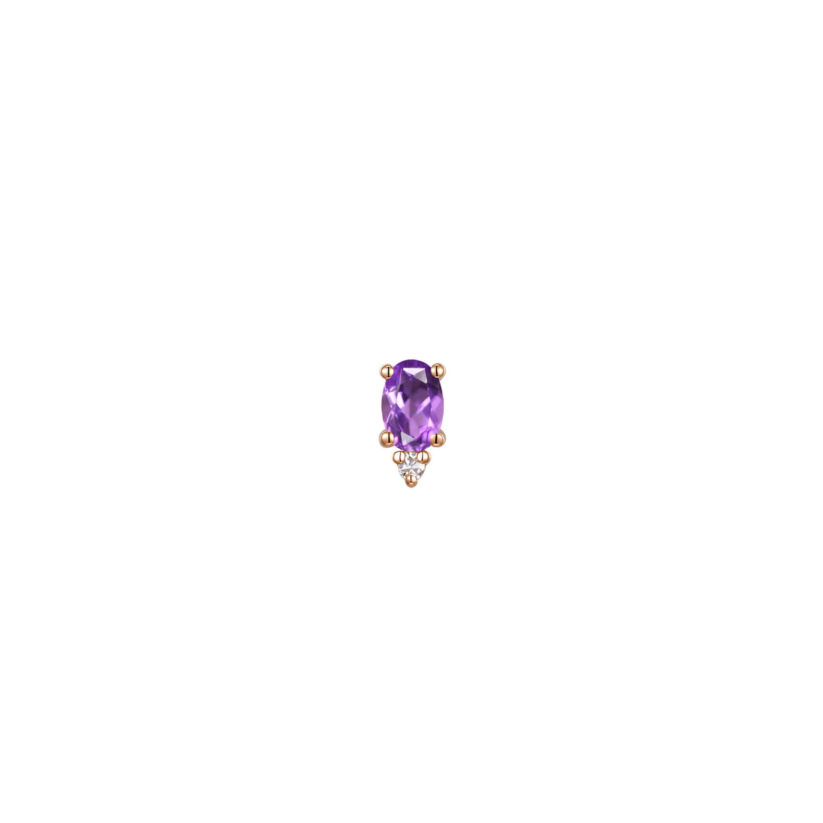 Pippa Diamond - Oval Pink Sapphire