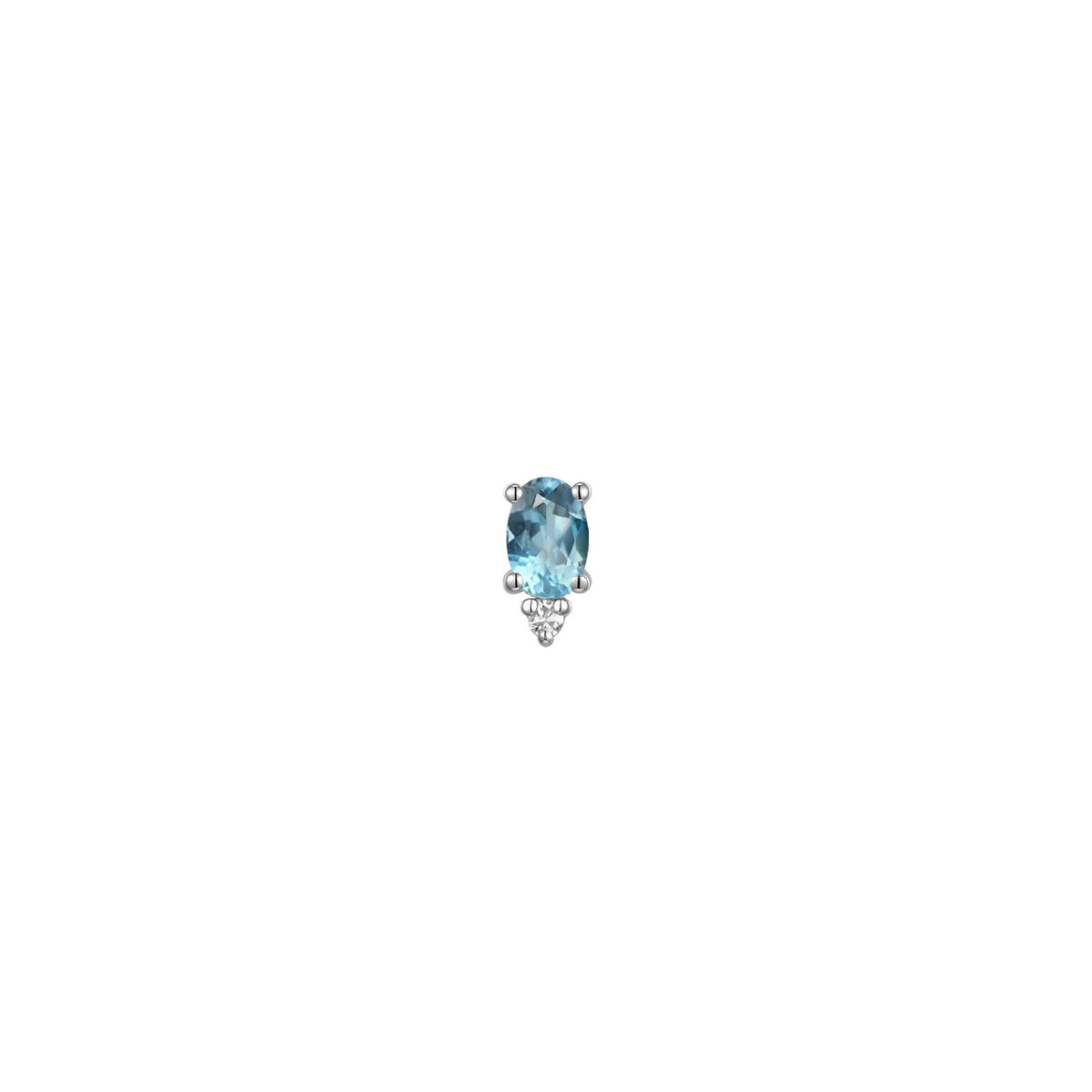 Pippa Diamond - Oval Pink Sapphire
