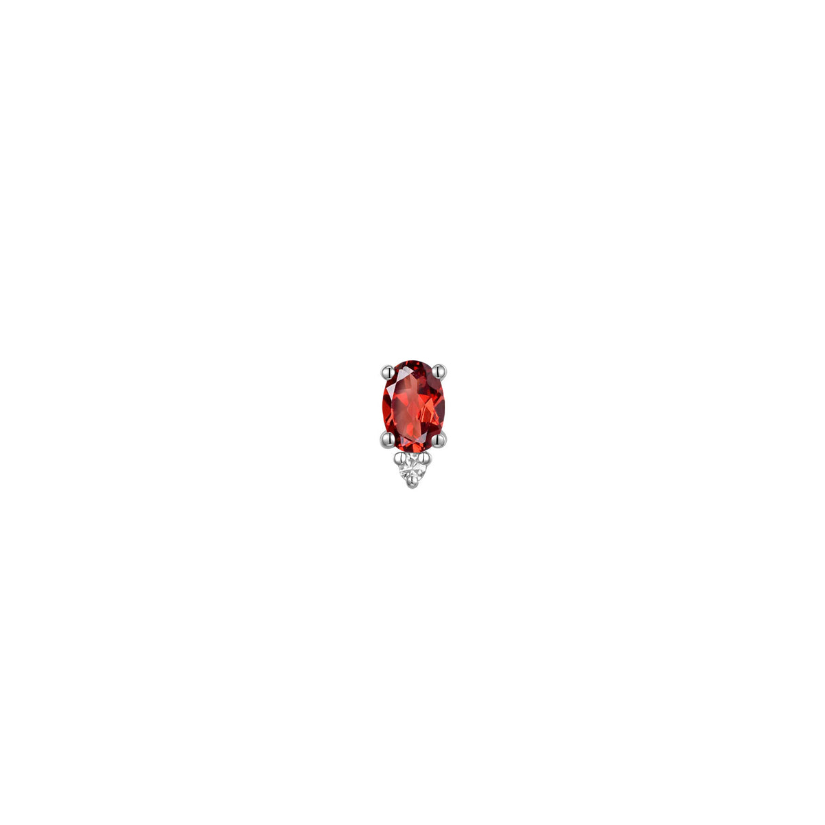 Pippa Diamond - Oval Pink Sapphire