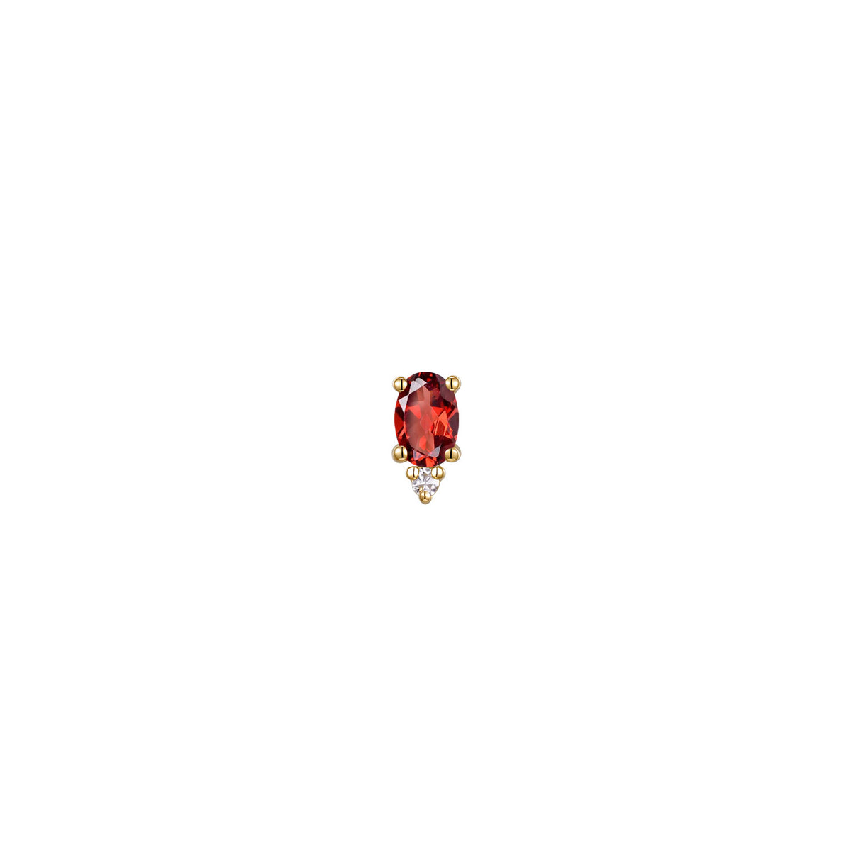 Pippa Diamond - Oval Pink Sapphire