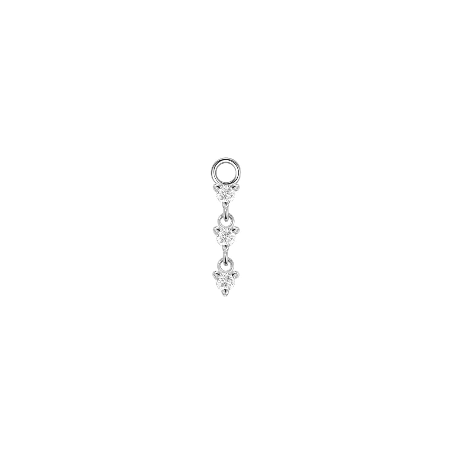 Penelope Prong Charm - Diamond