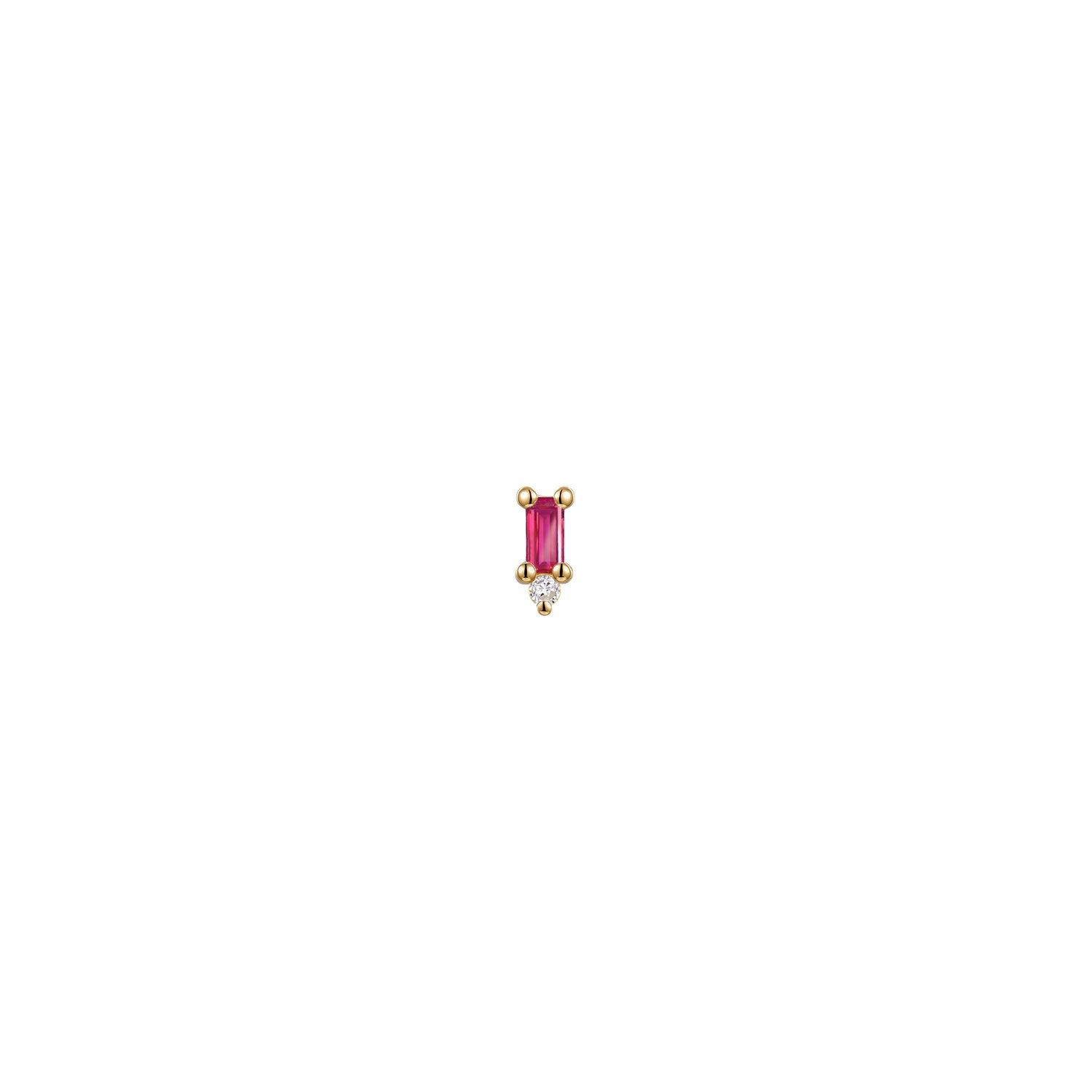 Pippa Diamond - Baguette Gemstone