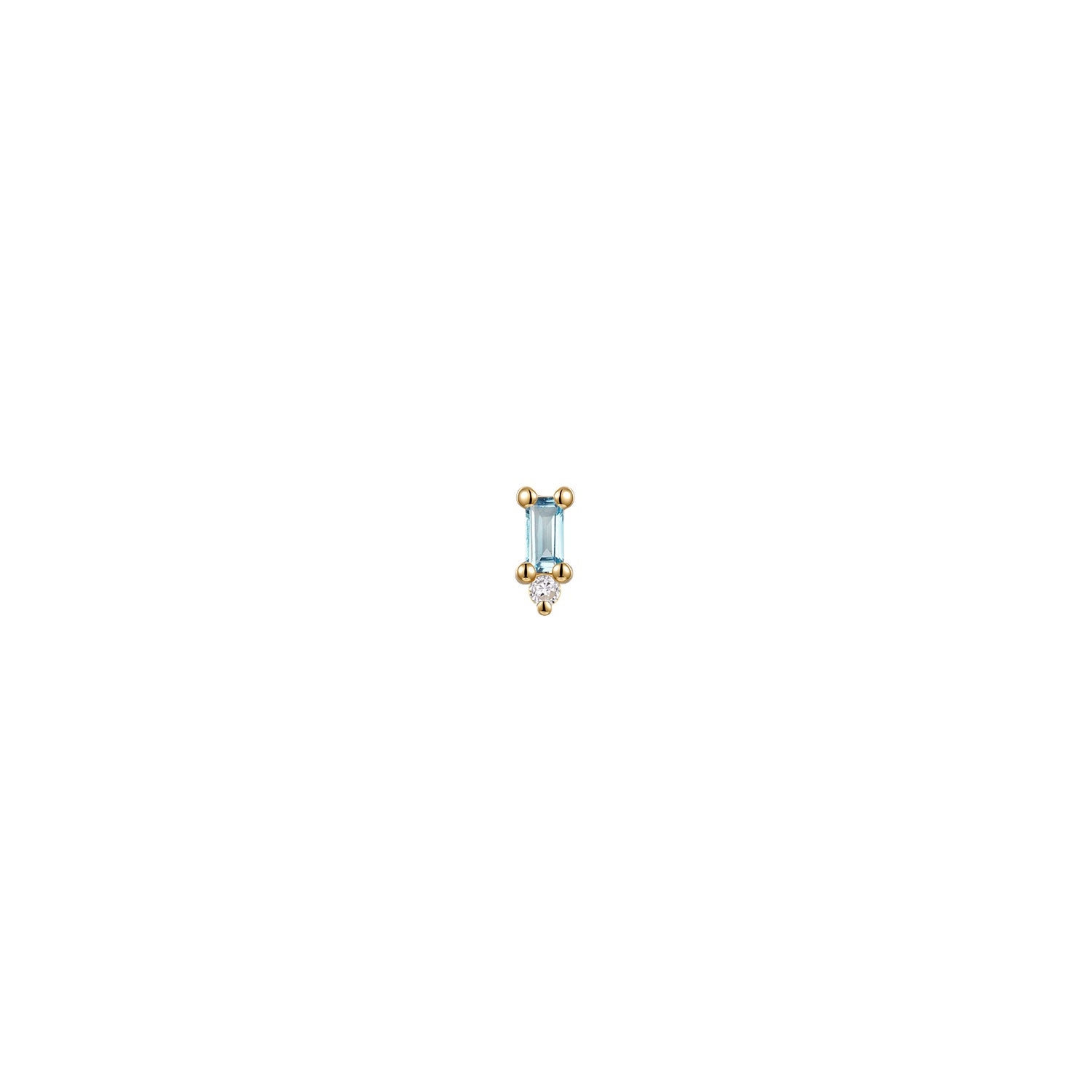 Pippa Diamond - Baguette Gemstone