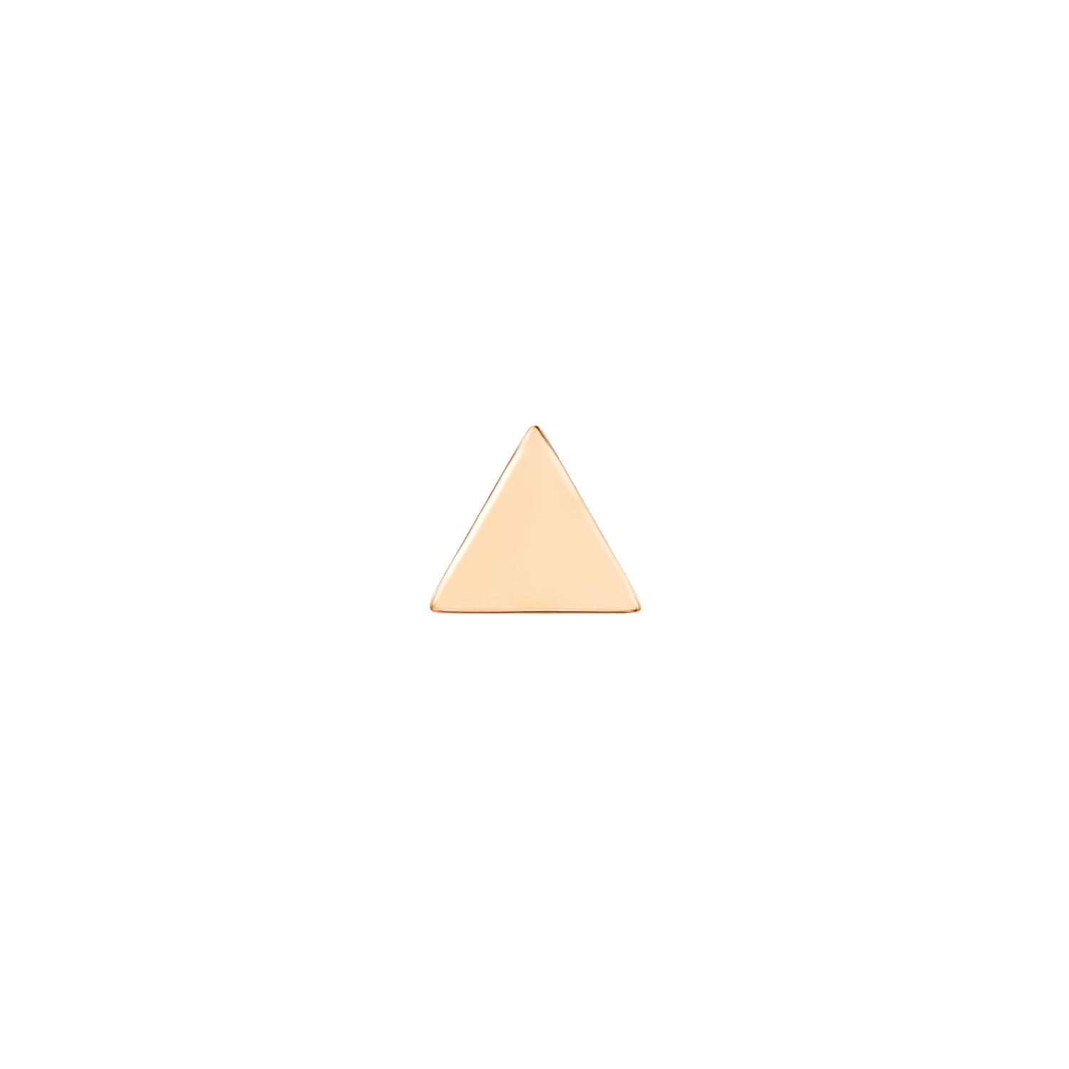 Solid Gold Triangle - Flat