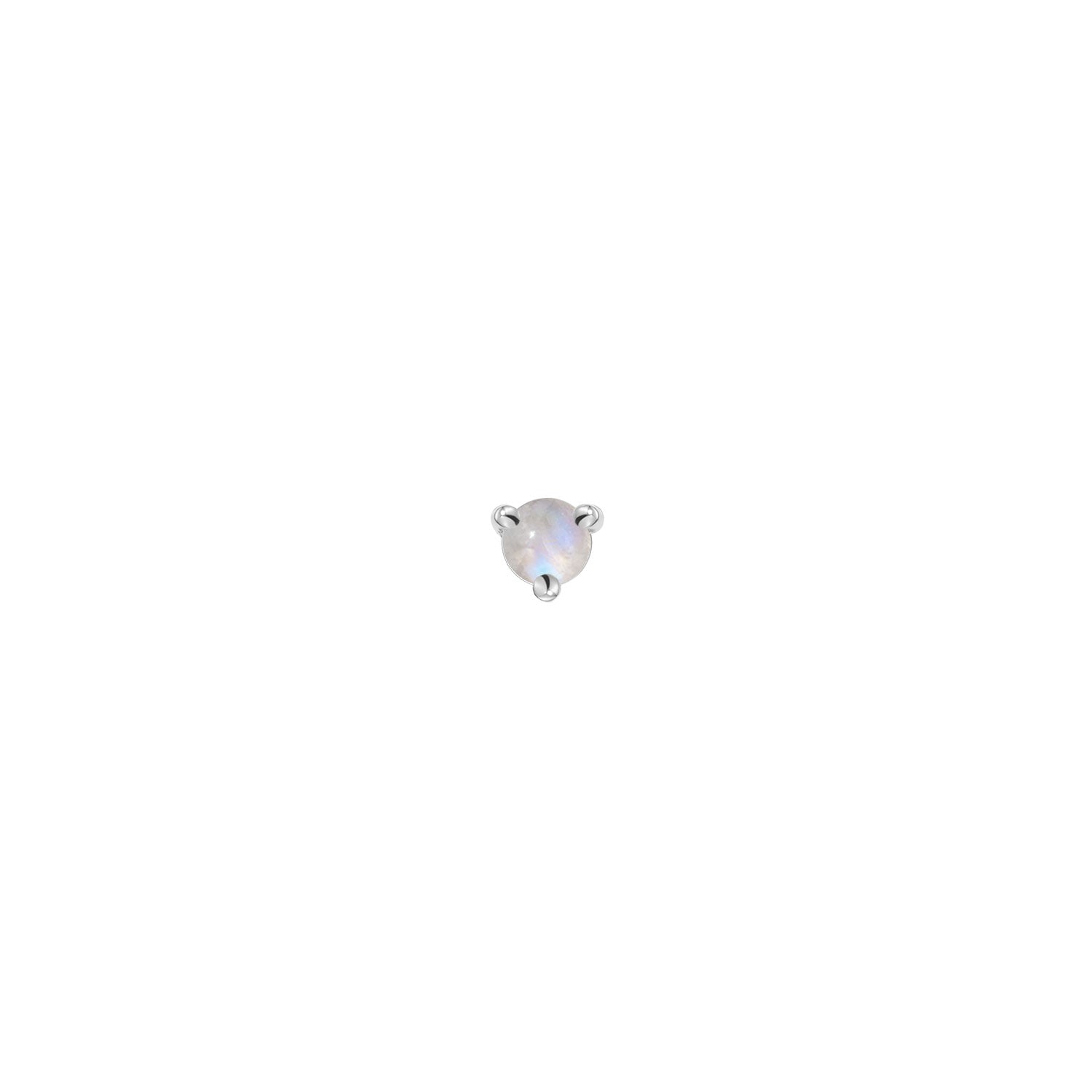 Aura - Cabochon Round Solitaire - Prong