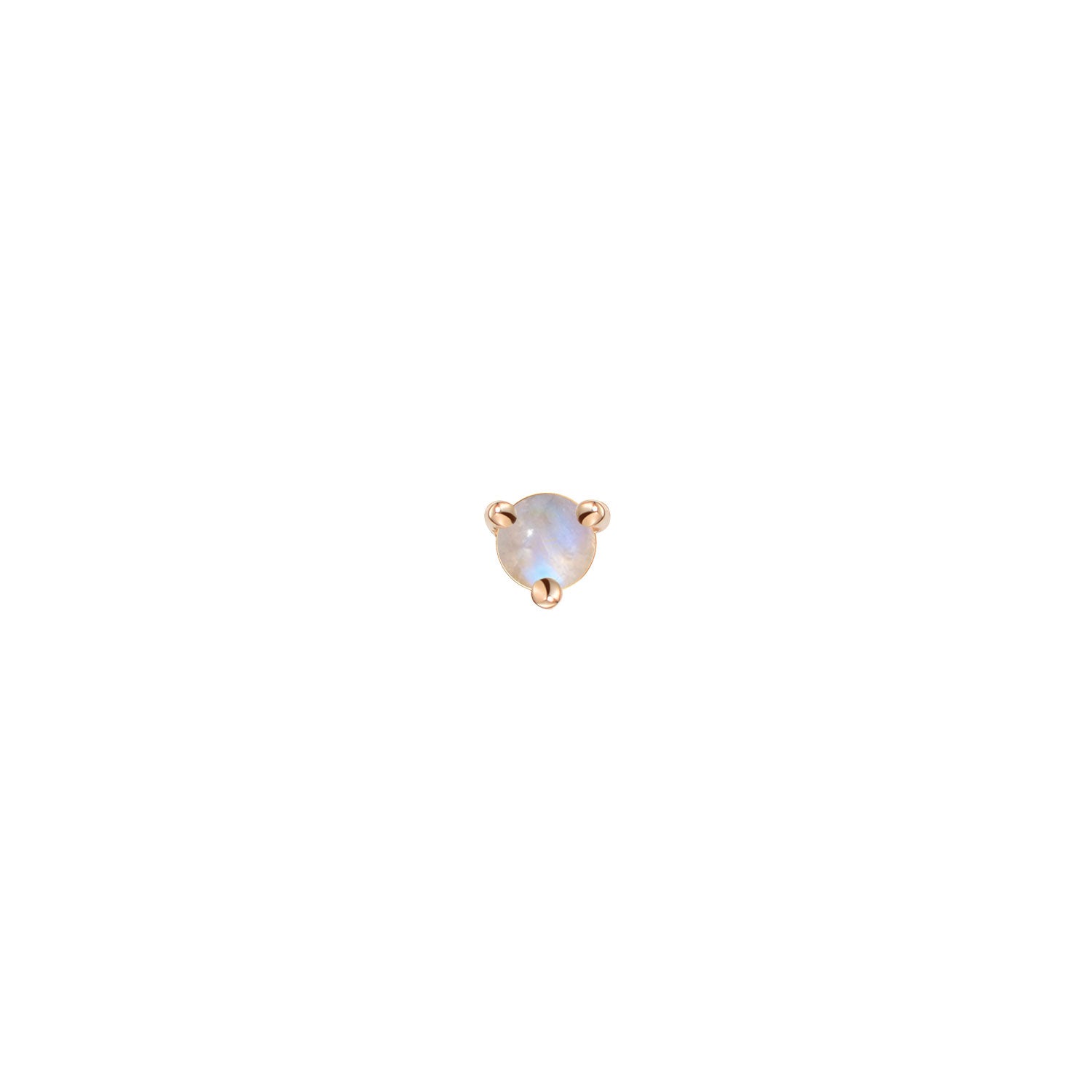 Aura - Cabochon Round Solitaire - Prong