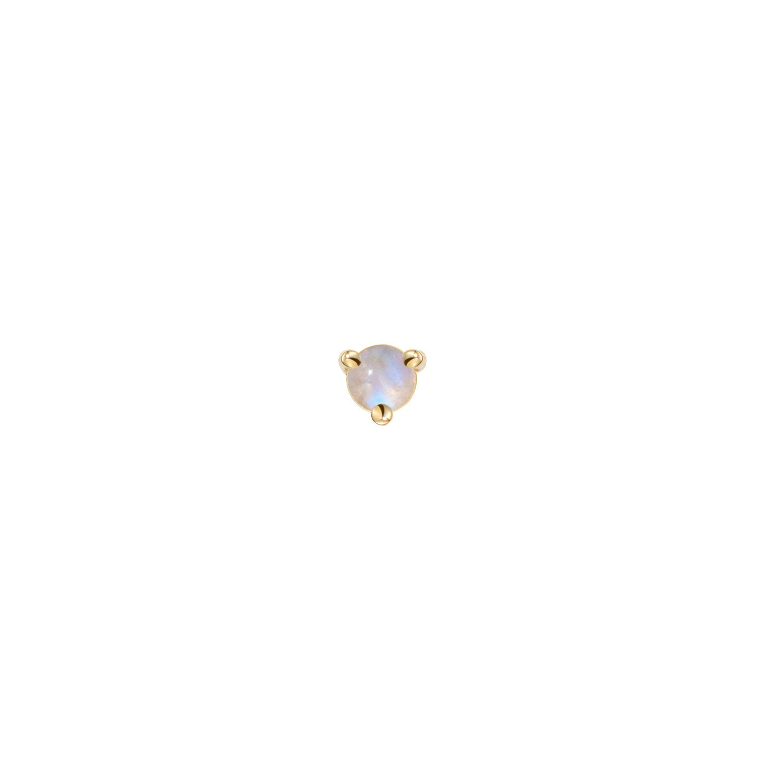 Aura - Cabochon Round Solitaire - Prong