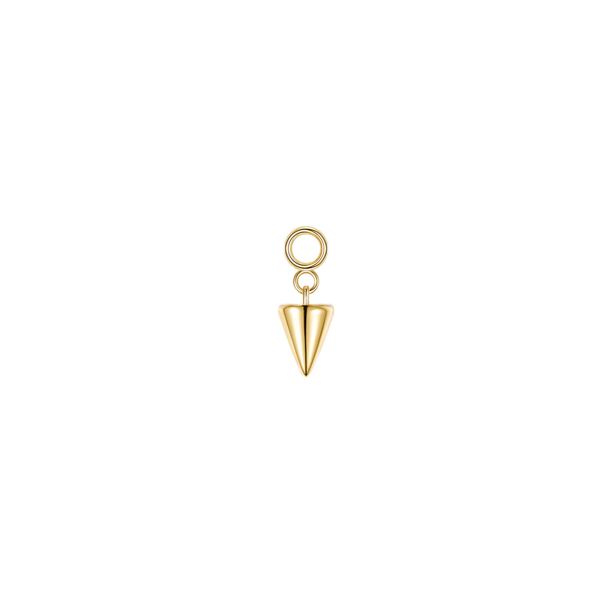 Gold Spike Charms - With Chain & No Chain