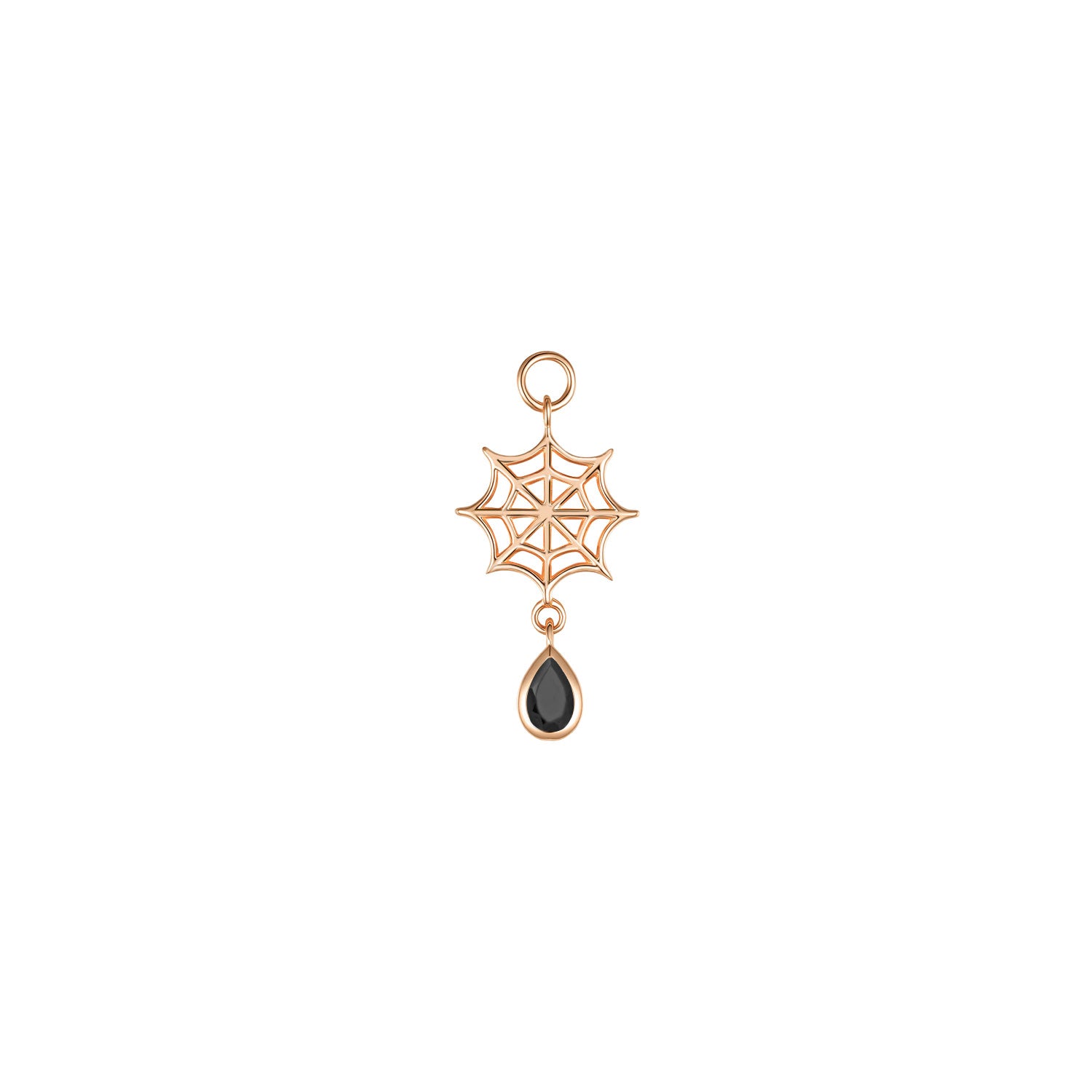 Web with Drip Charm