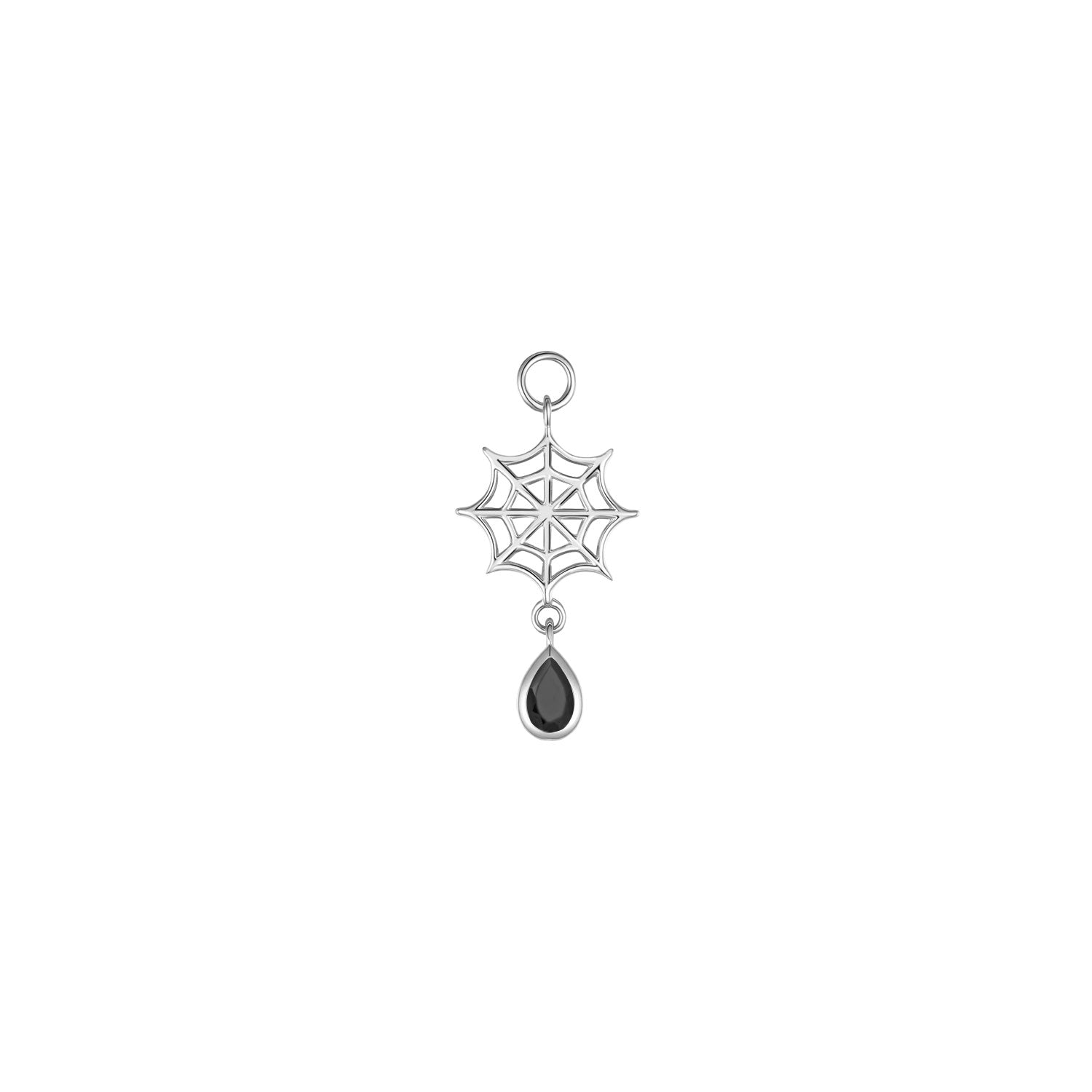 Web with Drip Charm