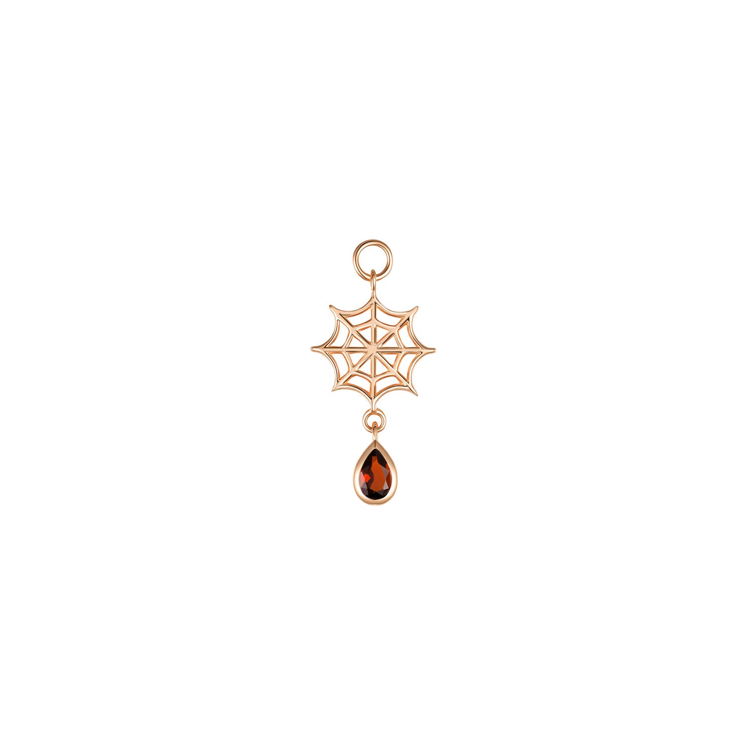 Web with Drip Charm