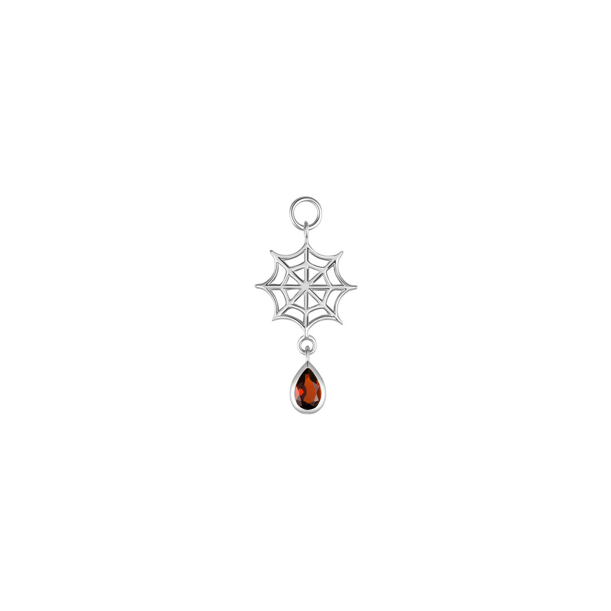 Web with Drip Charm