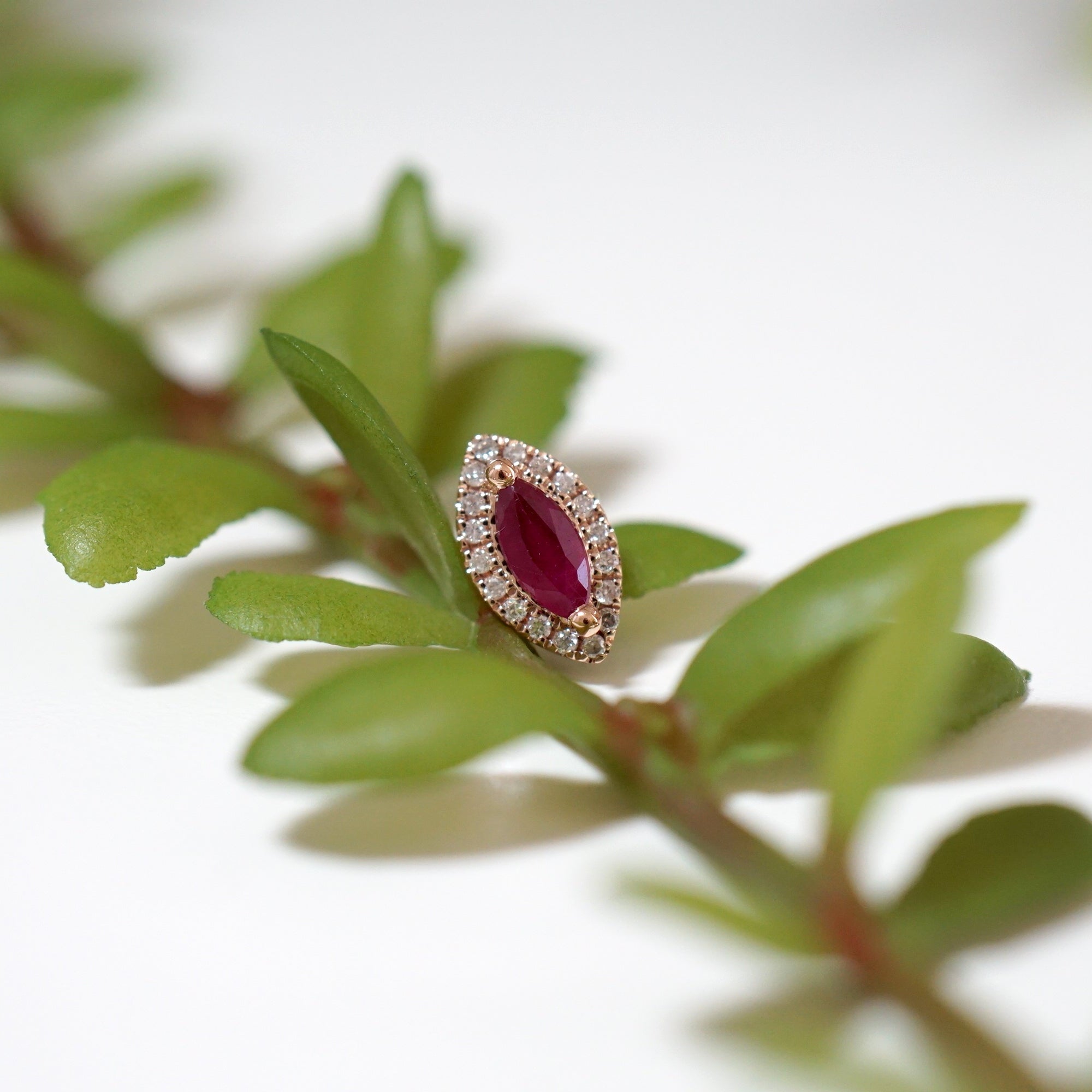 Marquise Diamond Halo